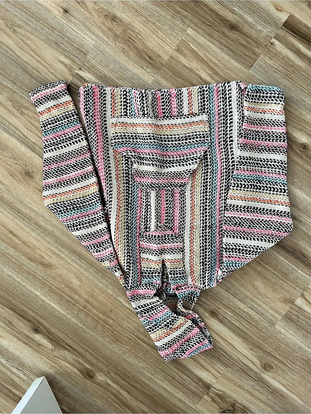 BAJA Joe pink Multicolor Striped drug rug
